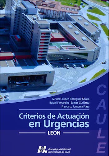 Portada del libro 9788415603573 Criterios de Actuacion en Urgencias Leon
