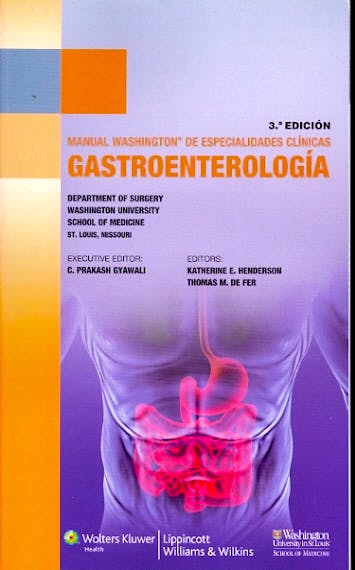 Portada del libro 9788415684251 Manual Washington de Especialidades Clínicas: Gastroenterología