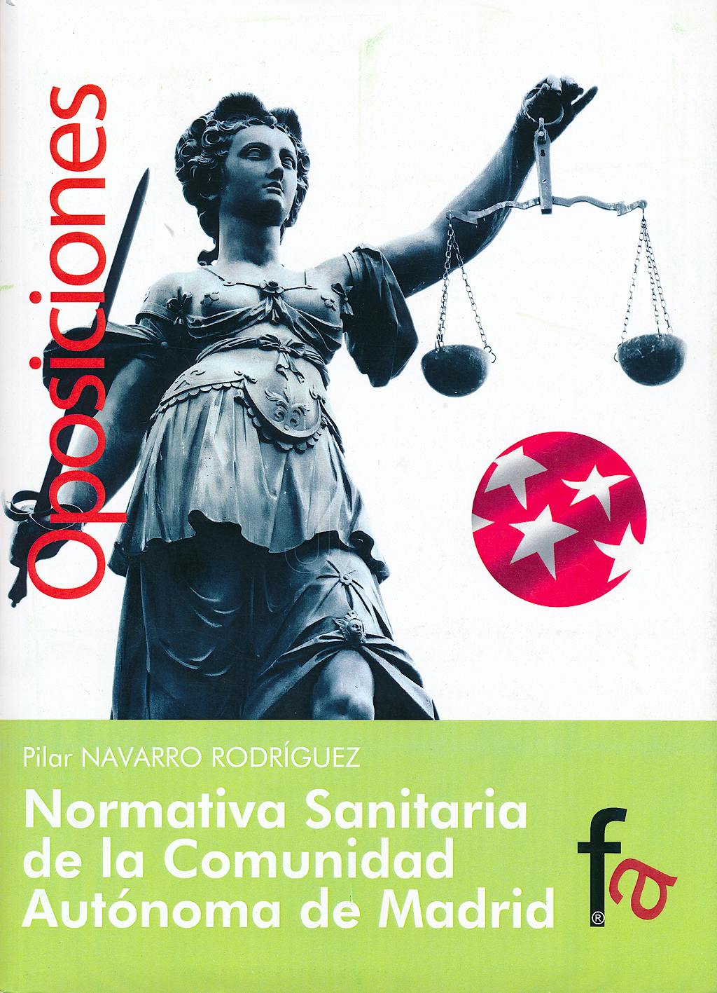 Portada del libro 9788415708902 Normativa Sanitaria de la Comunidad Autonoma de Madrid