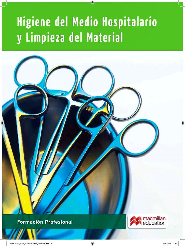Portada del libro 9788415991762 Higiene del Medio Hospitalario y Limpieza del Material