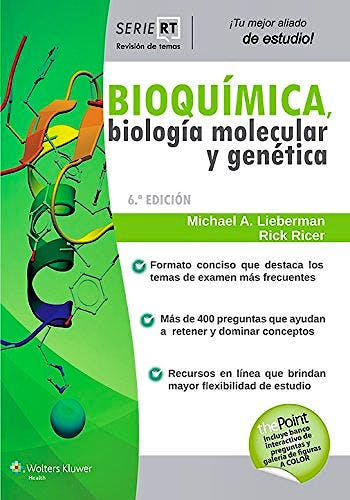 Portada del libro 9788416004621 Bioquímica, Biología Molecular y Genética (Serie Revisión de Temas)