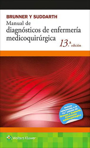 Portada del libro 9788416004850 Brunner y Suddarth Manual de Diagnósticos de Enfermería Medicoquirúrgica