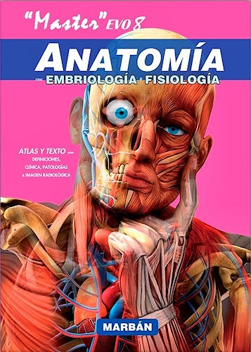 Portada del libro 9788416042975 Master EVO8 Anatomía con Embriología y Fisiología. Atlas y Texto
