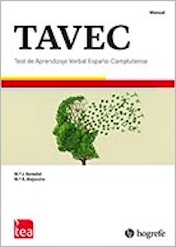 Portada del libro 9788416231003 TAVEC Test de Aprendizaje Verbal España-Complutense. Juego Completo: Manual y 25 Ejemplares
