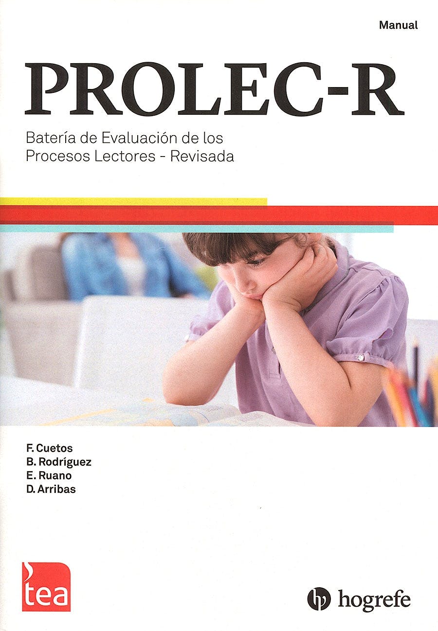 Portada del libro 9788416231010 PROLEC-R. Batería de Evaluación de los Procesos Lectores. Juego Completo (Manual, 25 Cuadernillos de Anotación, Cuaderno de Estímulos)