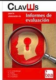 Portada del libro 9788416231102 Claves para la Elaboración de Informes de Evaluación