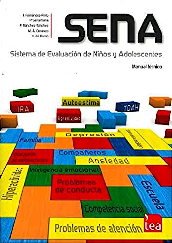 Portada del libro 9788416231171 SENA. Sistema de Evaluación de Niños y Adolescentes (b) Juego Completo Ref. 2Q800
