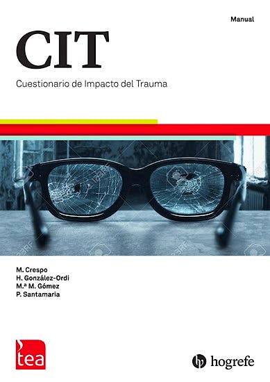 Portada del libro 9788416231959 CIT Cuestionario de Impacto del Trauma. Juego completo (Manual, 10 Cuadernillos, Kit Corrección 25 usos)