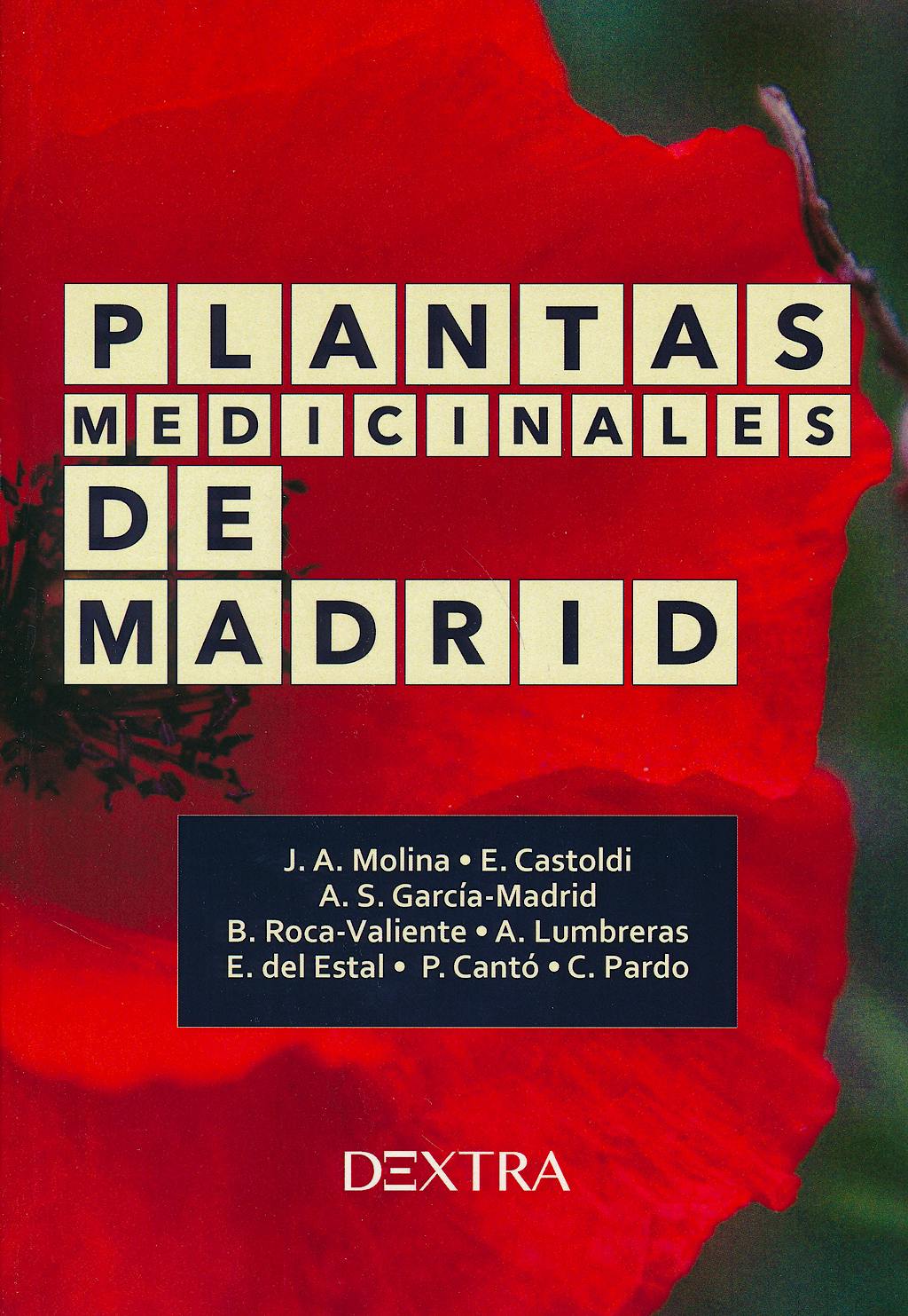 Portada del libro 9788416277445 Plantas Medicinales de Madrid