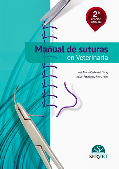 Portada del libro 9788416315222 Manual de Suturas en Veterinaria