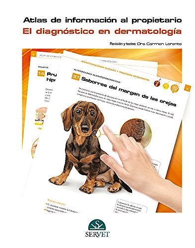Portada del libro 9788416315390 Atlas de Informacion al Propietario. el Diagnostico en Dermatologia