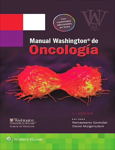 Portada del libro 9788416353460 Manual Washington de Oncología