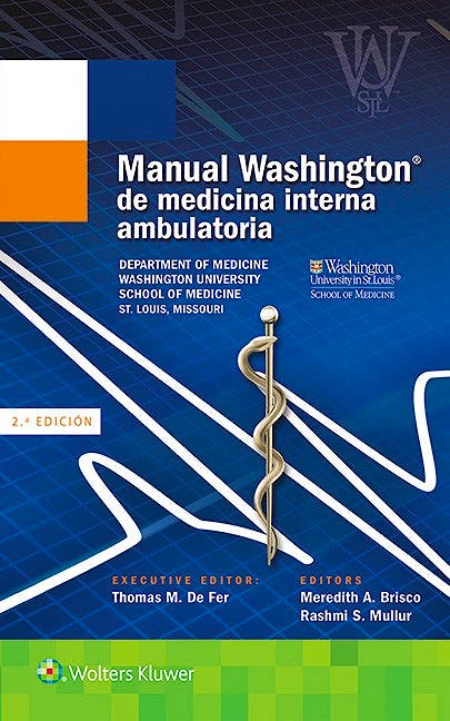 Portada del libro 9788416353620 Manual Washington de Medicina Interna Ambulatoria