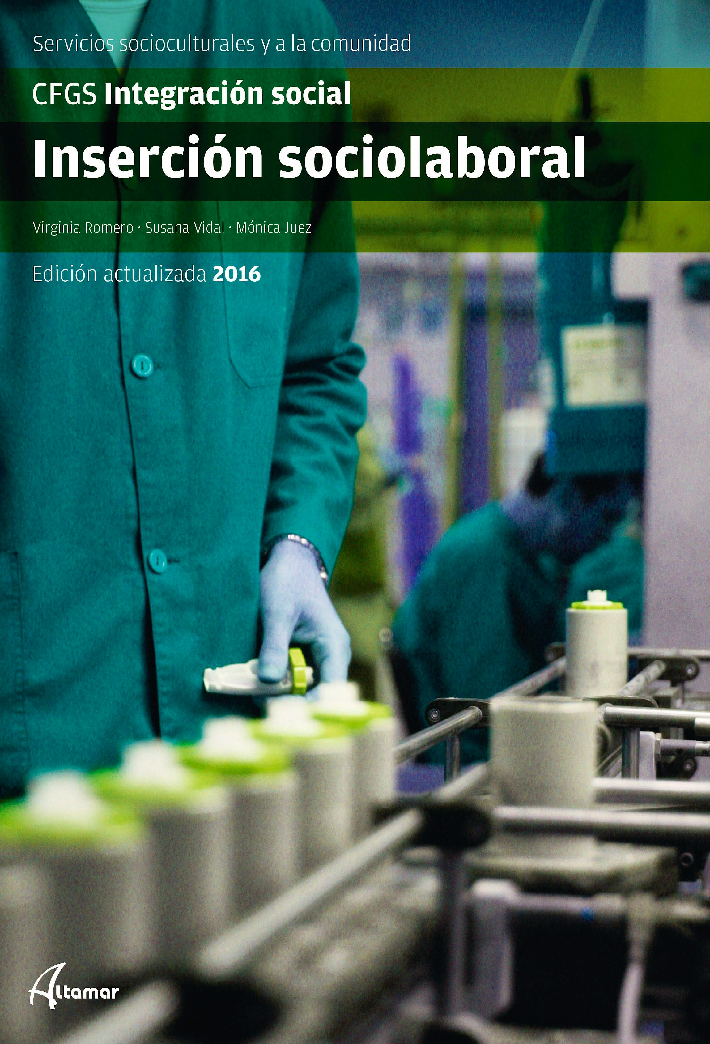 Portada del libro 9788416415649 Inserción Sociolaboral