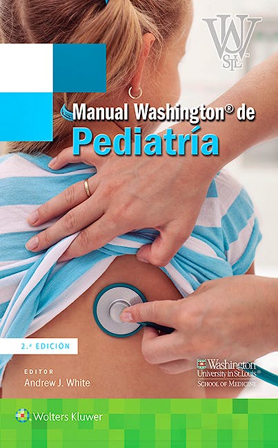 Portada del libro 9788416654994 Manual Washington de Pediatría