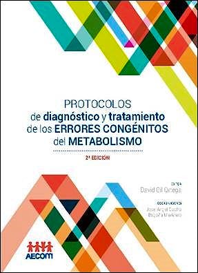Portada del libro 9788416732982 Protocolos de Diagnóstico y Tratamiento de los Errores Congénitos del Metabolismo