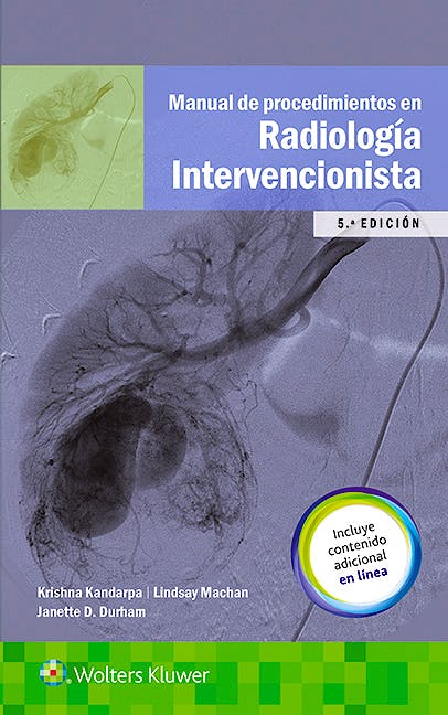 Portada del libro 9788416781188 Manual de Procedimientos en Radiología Intervencionista