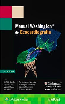 Portada del libro 9788416781225 Manual Washington de Ecocardiografía