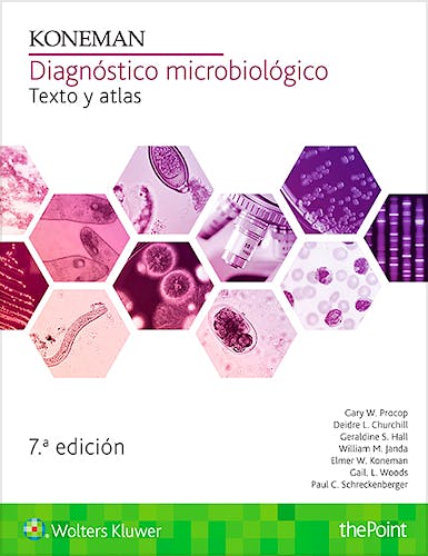 Portada del libro 9788416781669 Koneman Diagnóstico Microbiológico. Texto y Atlas