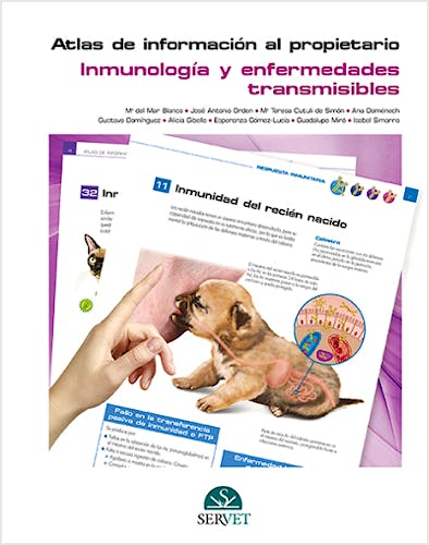 Portada del libro 9788416818044 Atlas de Informacion al Propietario. Inmunologia y Enfermedades Transmisibles