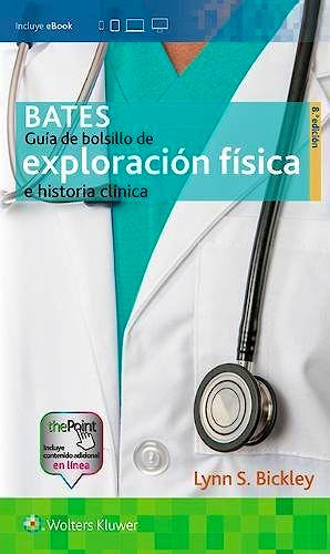 Portada del libro 9788417033149 BATES Guía de Bolsillo de Exploración Física e Historia Clínica + Acceso Online
