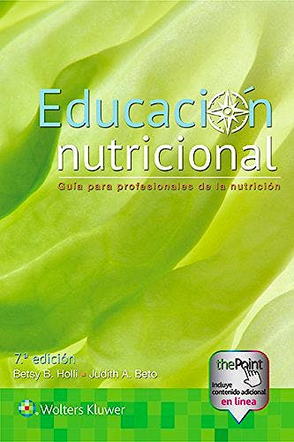 Portada del libro 9788417033163 Educación Nutricional. Guía para Profesionales de la Nutrición
