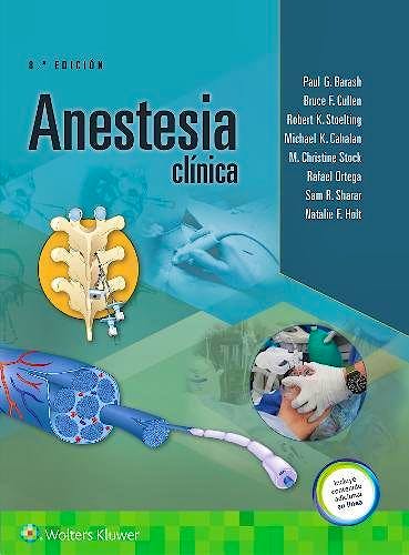 Portada del libro 9788417033354 Anestesia Clínica