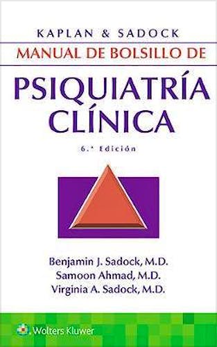 Portada del libro 9788417033989 KAPLAN y SADOCK Manual de Bolsillo de Psiquiatría Clínica