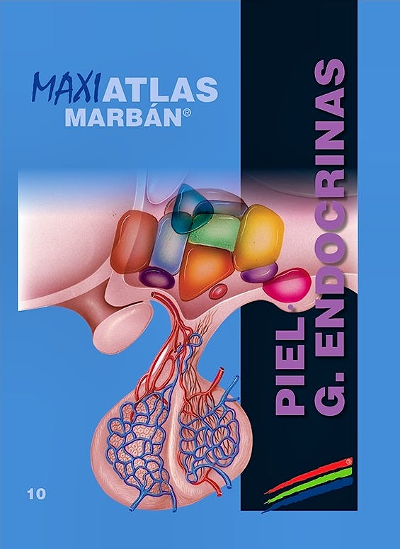 Portada del libro 9788417184148 Maxi Atlas, Vol. 10: Piel. Glándulas Endocrinas
