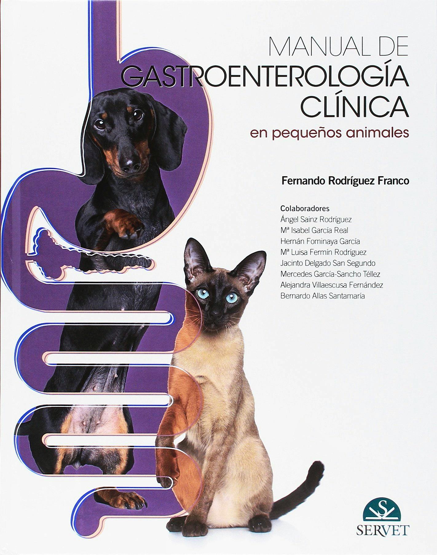 Portada del libro 9788417225308 Manual de Gastroenterología Clínica en Pequeños Animales