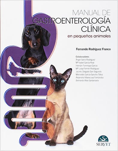 Portada del libro 9788417225308 Manual de Gastroenterología Clínica en Pequeños Animales