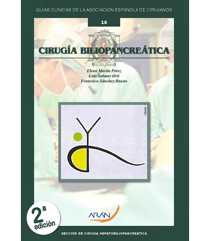 Portada del libro 9788417554118 Cirugía Biliopancreática (Guías Clínicas Asociación Española de Cirujanos Nº 12)