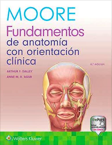 Portada del libro 9788417602512 MOORE Fundamentos de Anatomía con Orientación Clínica