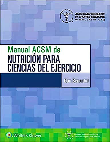 Portada del libro 9788417602628 Manual ACSM de Nutrición para Ciencias del Ejercicio