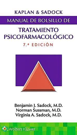 Portada del libro 9788417602840 KAPLAN y SADOCK Manual de Bolsillo de Tratamiento Psicofarmacológico