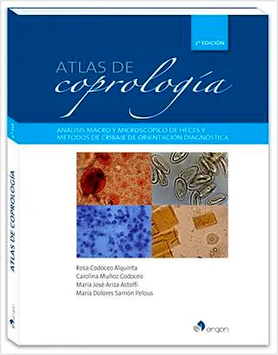 Portada del libro 9788417844639 Atlas de Coprología. Análisis Macro y Microscópico de Heces y Métodos de Cribaje de Orientación Diagnóstica
