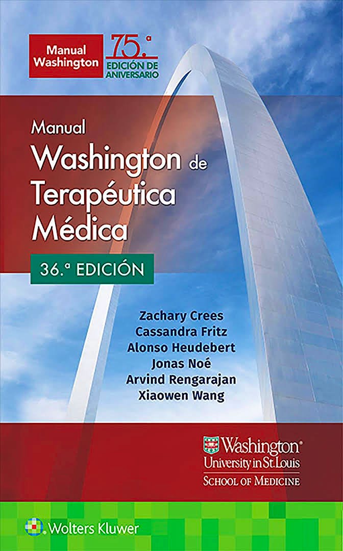 Portada del libro 9788417949006 Manual Washington de Terapéutica Médica