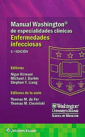 Portada del libro 9788417949730 Manual Washington de Especialidades Clínicas: Enfermedades Infecciosas