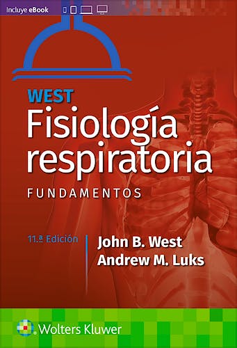 Portada del libro 9788418257803 WEST Fisiología Respiratoria. Fundamentos