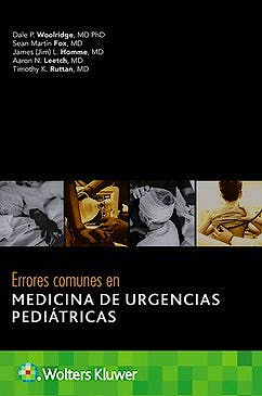 Portada del libro 9788418257865 Errores Comunes en Medicina de Urgencias Pediátricas