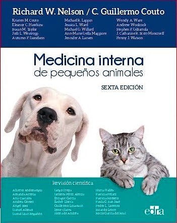 Portada del libro 9788418339240 Medicina Interna de Pequeños Animales