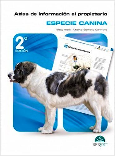 Portada del libro 9788418339523 Atlas de Información al Propietario. Especie Canina