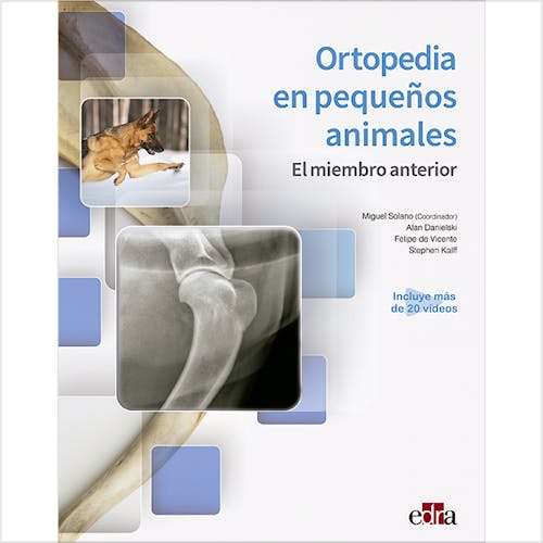 Portada del libro 9788418339578 Ortopedia en Pequeños Animales. El Miembro Anterior