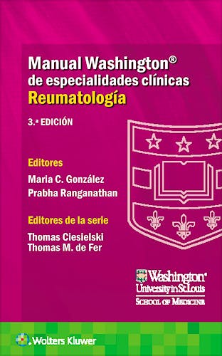 Portada del libro 9788418563133 Manual Washington de Especialidades Clínicas. Reumatología