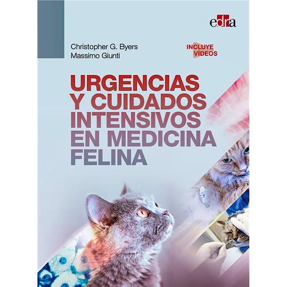 Portada del libro 9788418706417 Urgencias y Cuidados Intensivos en Medicina Felina