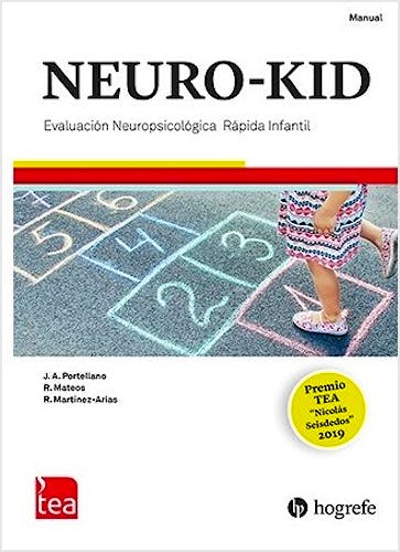 Portada del libro 9788418745010 NEURO-KID. Evaluación Neuropsicológica Rápida para Niños y Niñas de 3 a 7 Años (Juego completo: Manual, Kit Corrección 25 Usos)