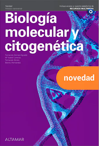 Portada del libro 9788418843372 Biología Molecular y Citogenética