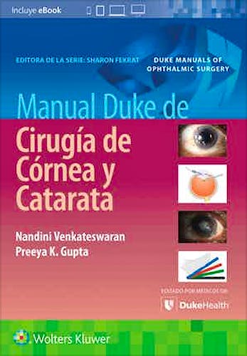 Portada del libro 9788418892196 Manual DUKE de Cirugía de Córnea y Catarata