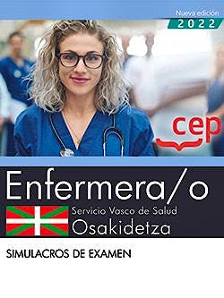 Portada del libro 9788419173881 Enfermera/o. Servicio Vasco de Salud (OSAKIDETZA). Simulacros de Examen