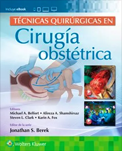 Portada del libro 9788419284006 Técnicas Quirúrgicas en Cirugía Obstétrica